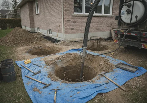 Pile, Caisson & Footing Excavation in Waterloo